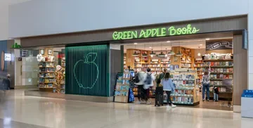 Exterior of Green Apple Books at Harvey Milk Terminal 1, SFO