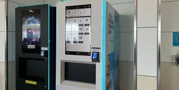 Liquid IV machine in Terminal 2