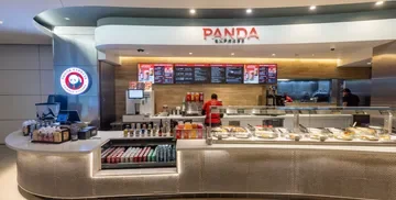 Exterior of Panda Express in SFO