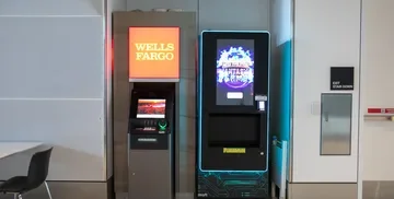 Pokemon vending machine in a nook at the SFO Airport