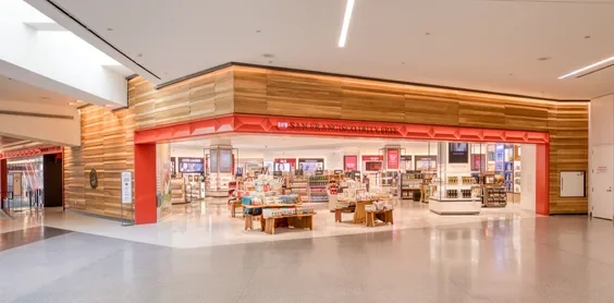 Exterior of the DFS Duty Free Galleria in SFO's A Gates.