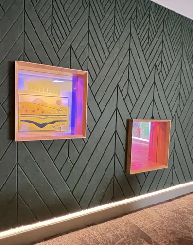 Sensory Room at SFO artwork