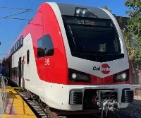 Front view of a CalTrain