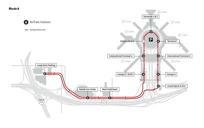 AirTrain alternate route