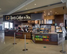 Exterior of Peet's Coffee & Tea in Terminal 2