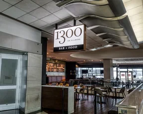 Entrance to 1300 on Fillmore restaurant in the International Terminal of SFO
